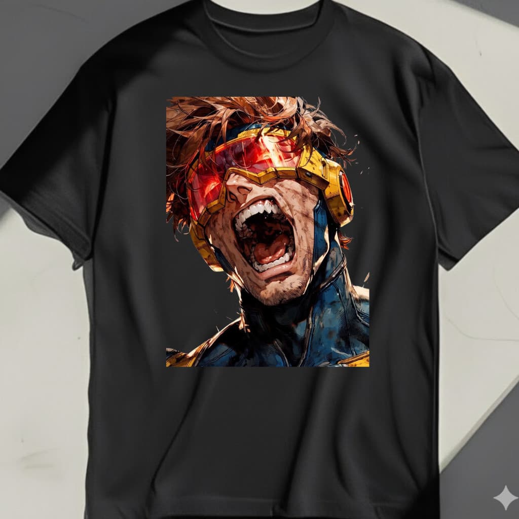 Camisa C1clope XM4n Marvel Estampa Heroi Mut4nte Geek Plus Size