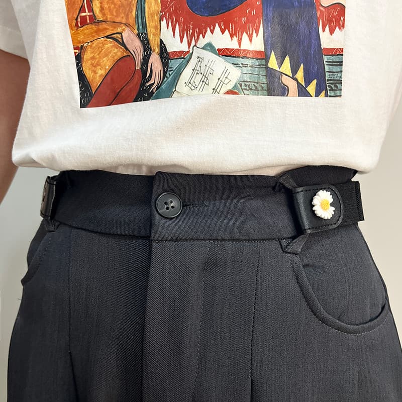 Cinto preguiçoso invisível sem costura calças cinto senhoras elástico estudante com Jeans cinto 2026 novo estilo na moda