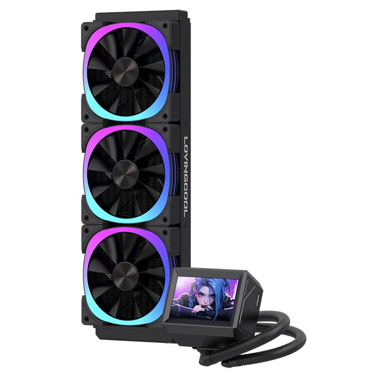 Water Cooler ARGB 240/360MM Com Tela Personalizável