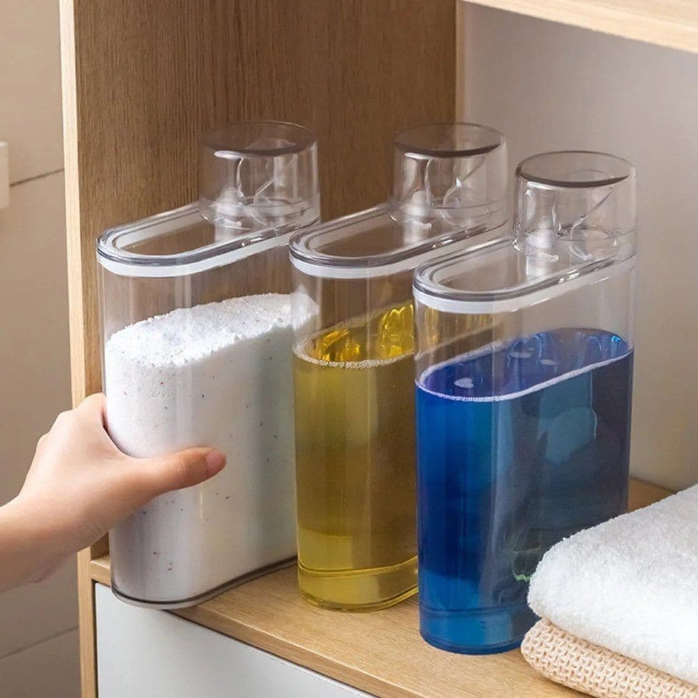 Dispenser Detergente Transparente Dosador Pia Cozinha Tampa Hermética Porta Sabão Líquido