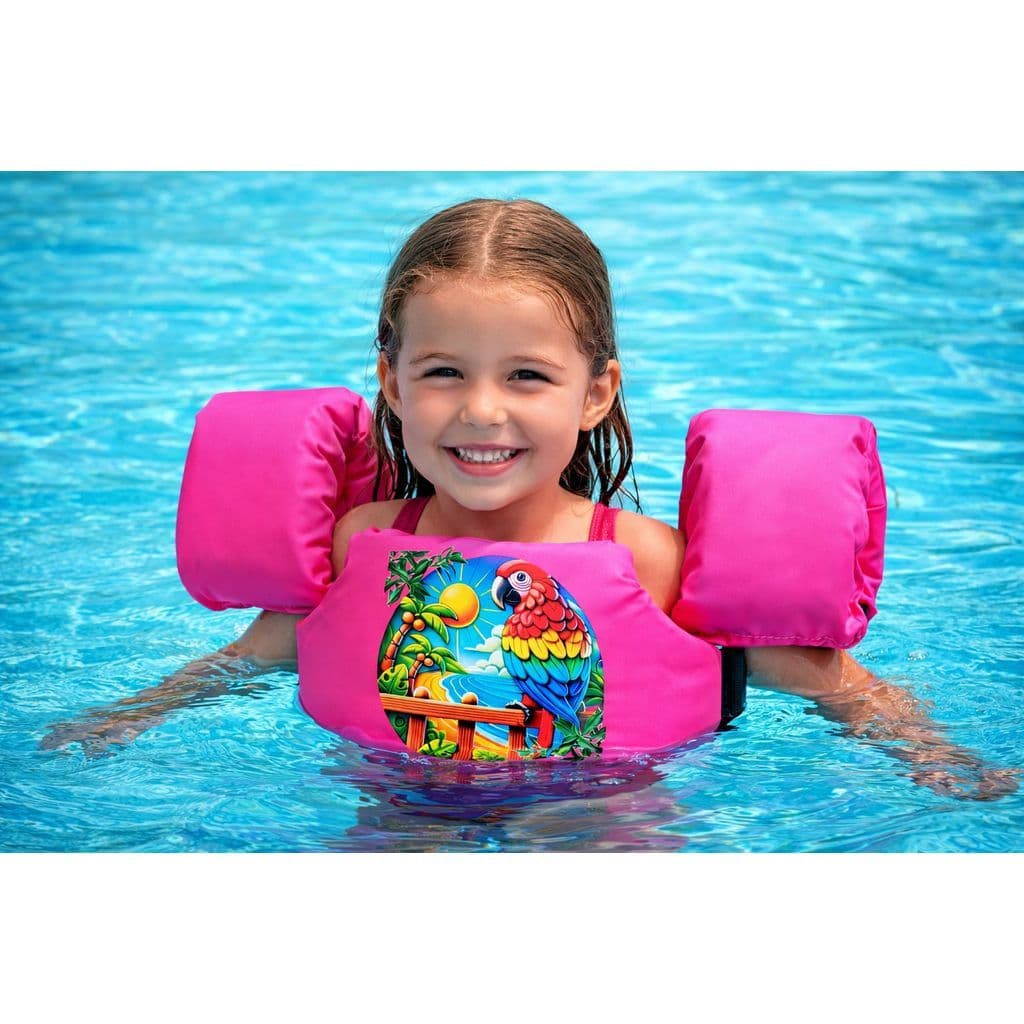 Boia Infantil Colete com Braços Para Criança Piscina Praia Flutuador Infantil Até 25kg