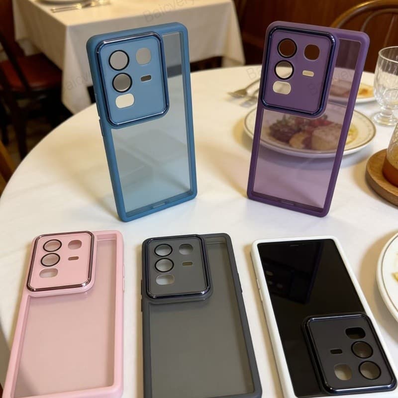 Capa Traseira De Telefone Para Infinix Note 50 4G Pro 5G , Proteção Transparente Câmera , Colorida Note50 + Plus 50s 50x