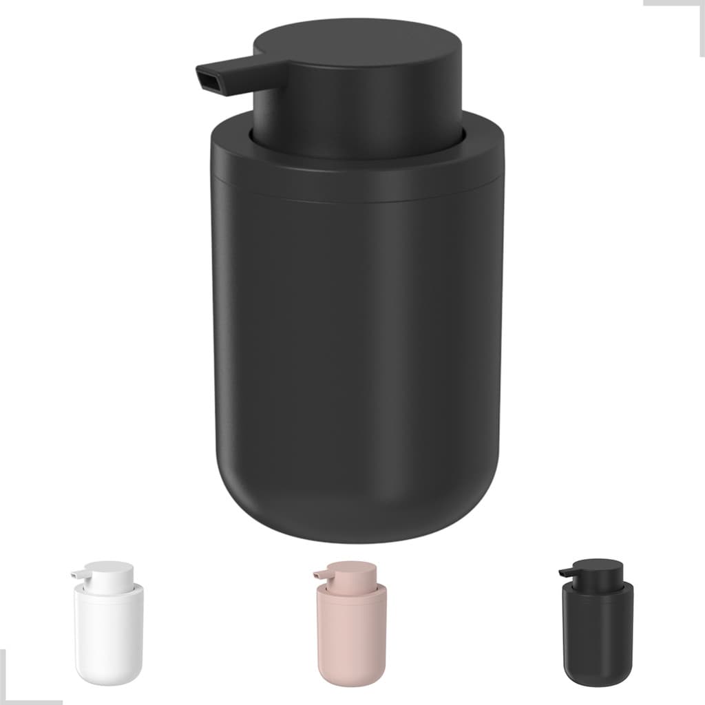 Dispenser Porta Sabonete Líquido Detergente 300ml Premium Lavabo Suporte Luxo Dosador Banheiro Pia