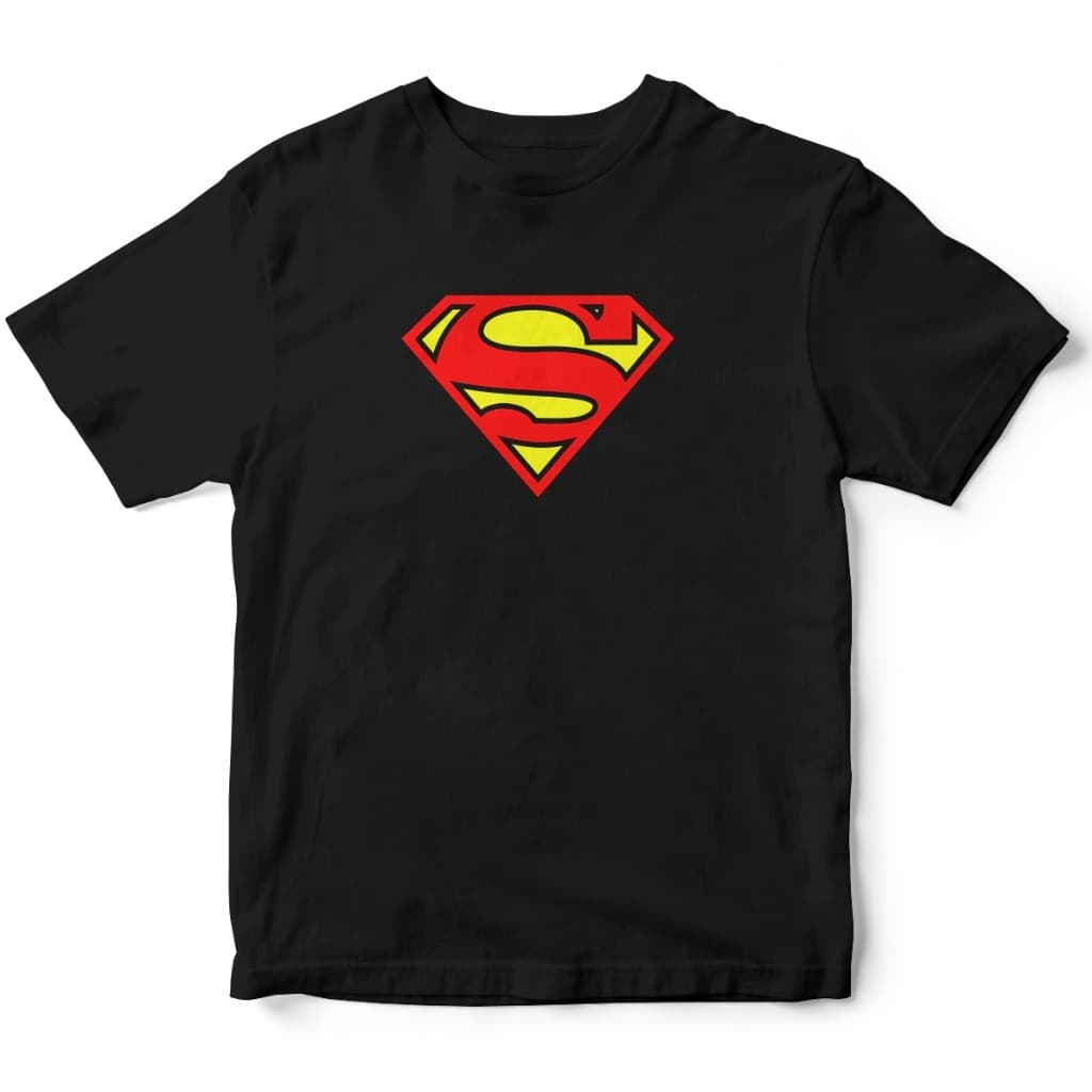Camiseta Masculina Infantil 100% Algodão Gola Redonda Manga Curta Confortável Alta Qualidade