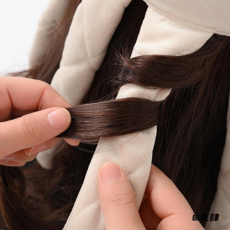 Lula curling ferro Blogger mesmo estilo curling ferramenta útil dormir curling novo estilo polvo curling ferramenta útil