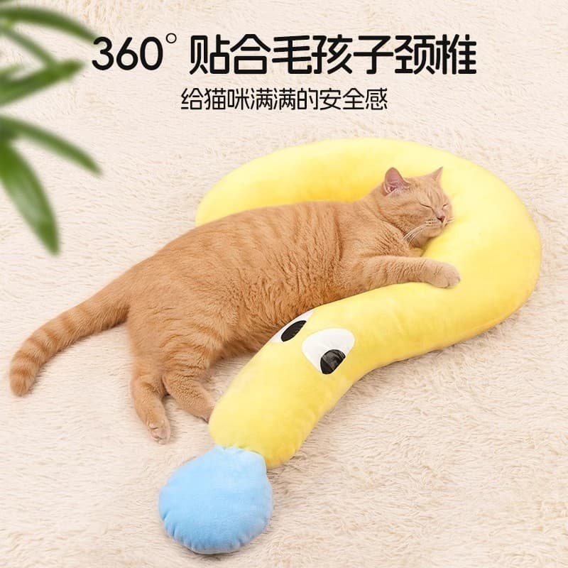 Travesseiro de dormir para animais de estimação, travesseiro pequeno para cães, quatro estações, brinquedo Universal, al