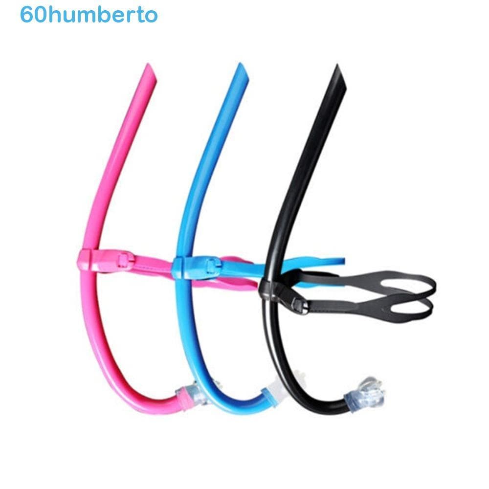 Snorkel De Treinamento De Natação HUMBERTO , Equipamento De Mergulho Ajustável , Nadador Frontal De Silicone , Macio