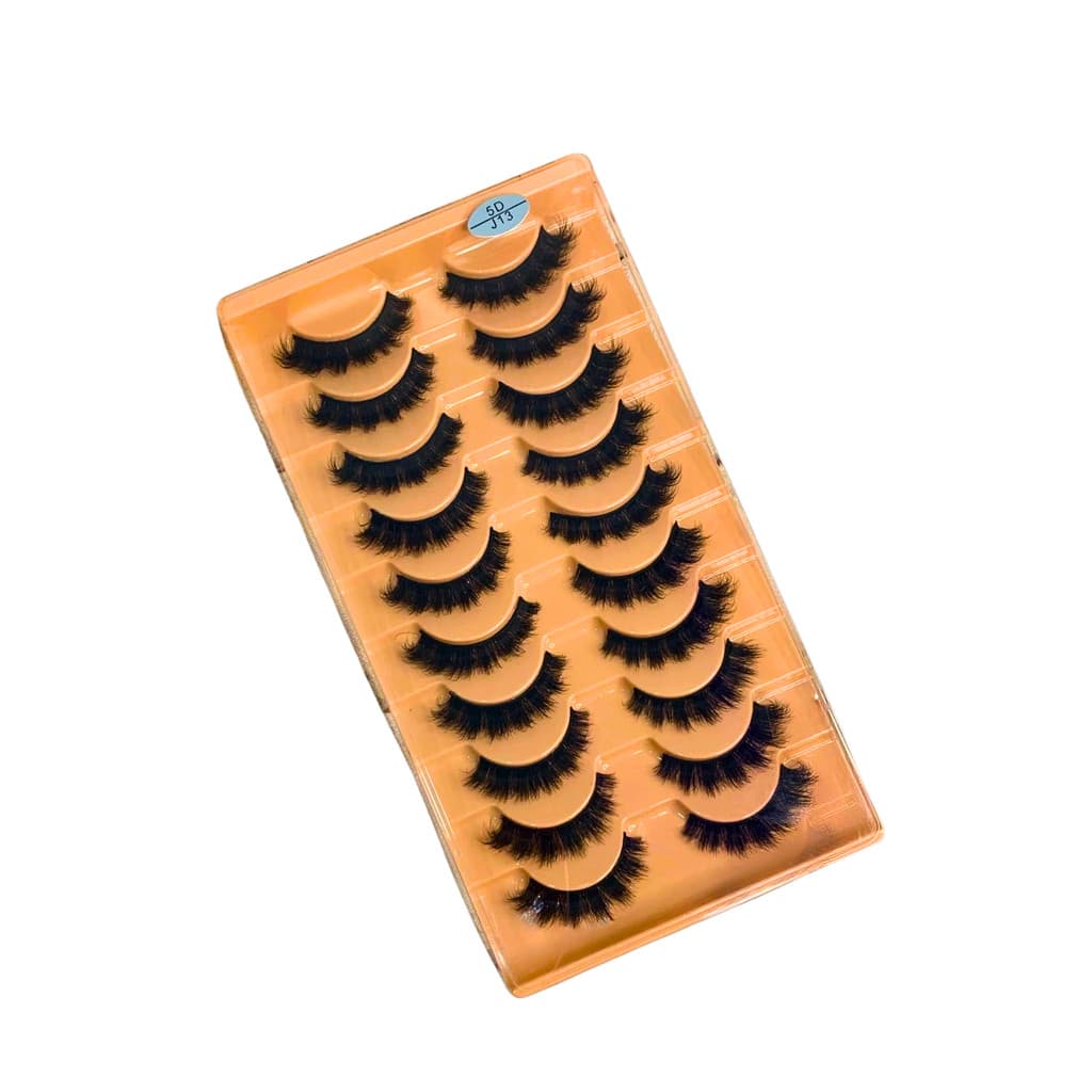 10 pares de cílios postiços 5D/J13