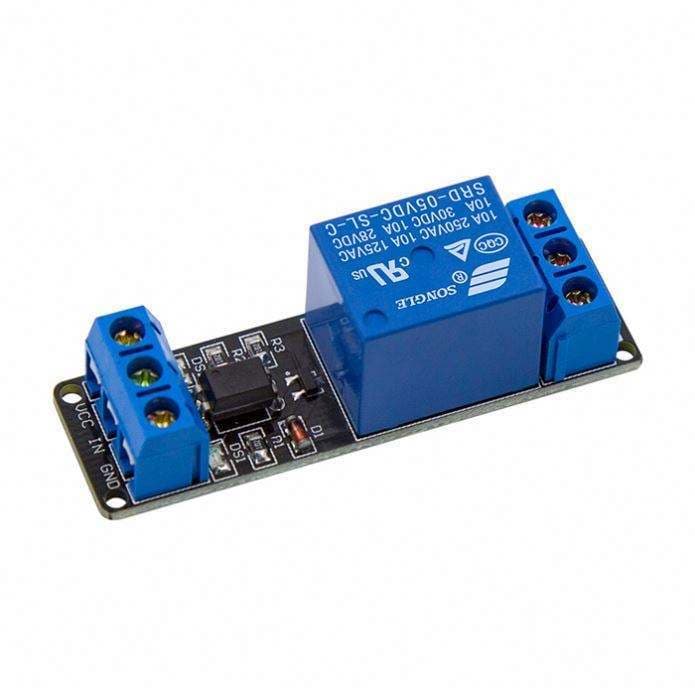 Módulo Relé 1 Canal Optoacoplador 12V Low Level Trigger