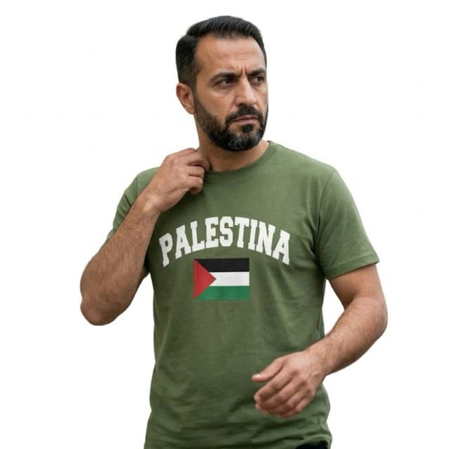 Camiseta Palestina Livre 100% Algodão Premium Unissex Malha T-shirt Casual Blusa Free Palestine