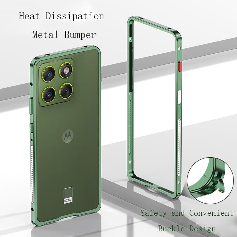 Capa de Metal de Alta Qualidade com Dissipação de Calor para Motorola MOTO Edge 70 X70 Air edge70 5G, Estrutura de Alumí