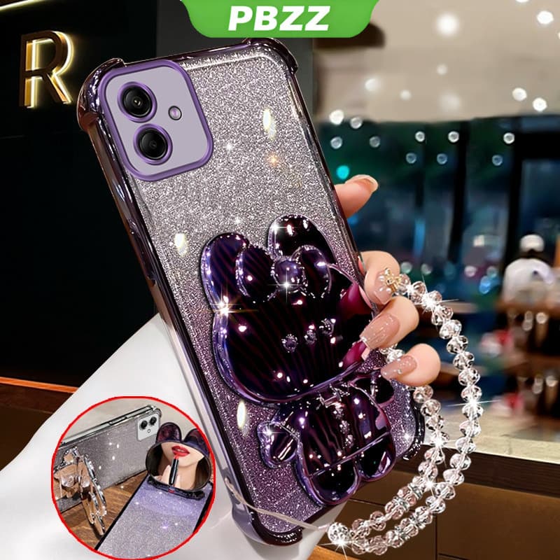 Capa Para samsung a06 5g a16 a04 a04s 5g a04e a05s a05 5g De Telefone silicone À Prova De Choque Novo design Espelho De