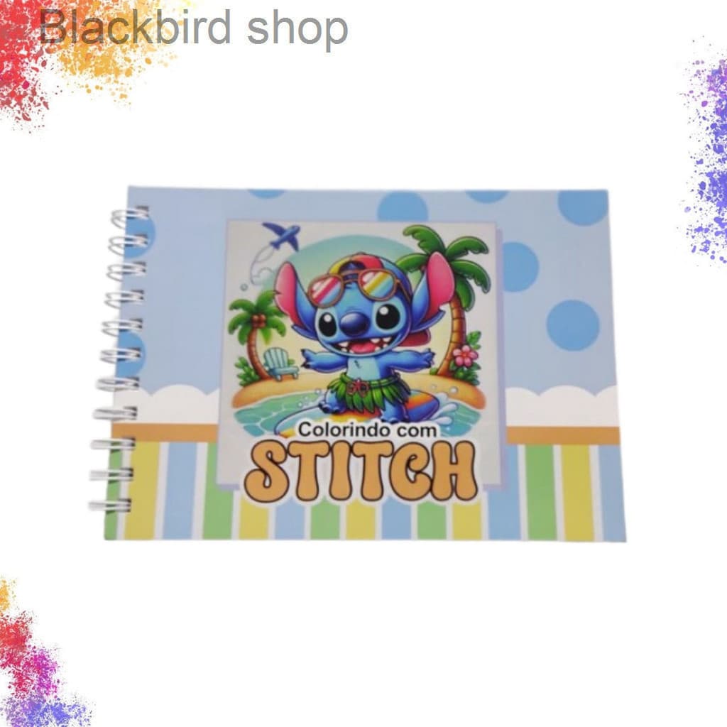🖍️ Livro de Colorir Infantil – Colorindo com Stitch | 47 Desenhos para Pintar 🎨AAKH