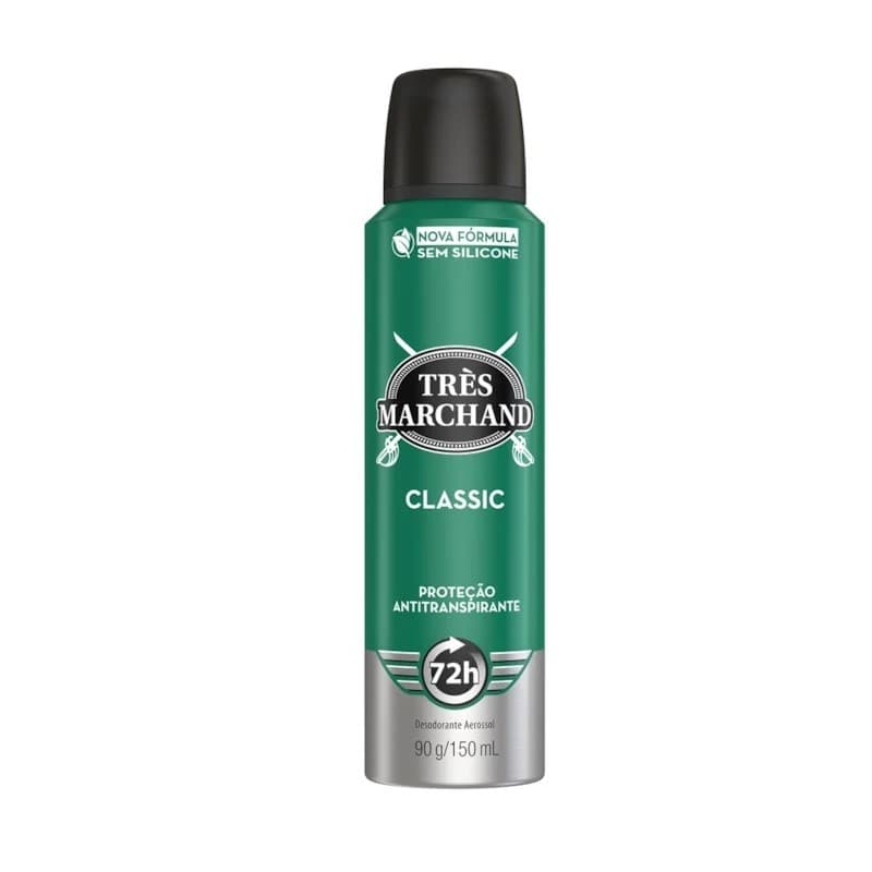 Desodorante Aerossol Classic Tres Marchand 150ml