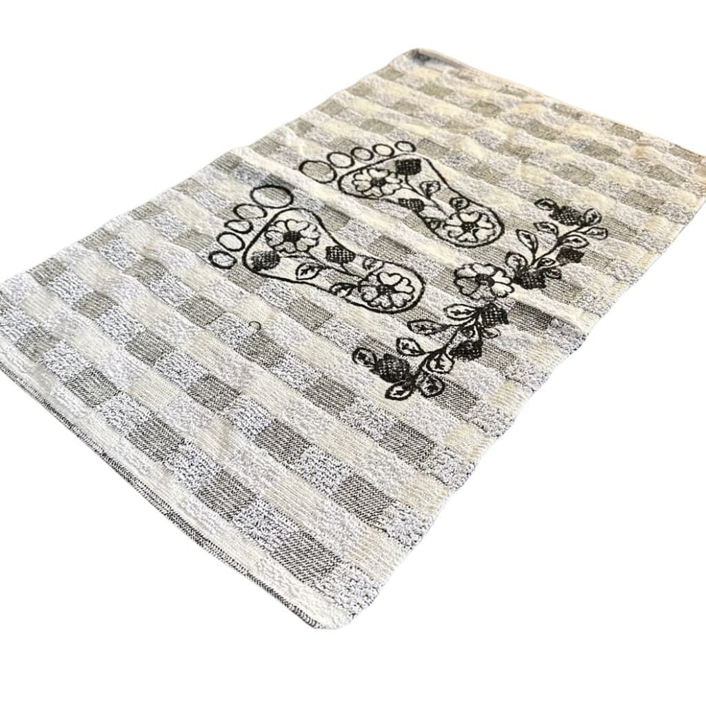 KIT Tapete Para Banheiro Toalha de Piso Atoalhado Pezinho Estampados Coloridos