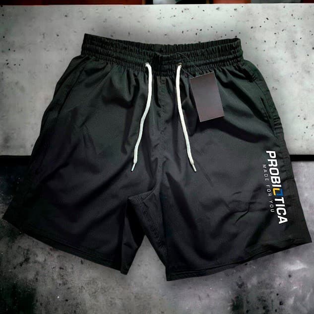 bermuda Short Masculino Mauricinho Modelo PROBIOTICA  Antiodor e Design Esportivo Ideal para Academia Corrida, dia a dia