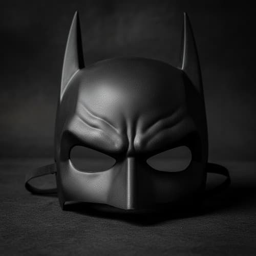 Máscara Batman Cavaleiro das Trevas Bruce Wayne Homem Morcego Adulto Herói Festa Fantasia Carnaval Cosplay Halloween