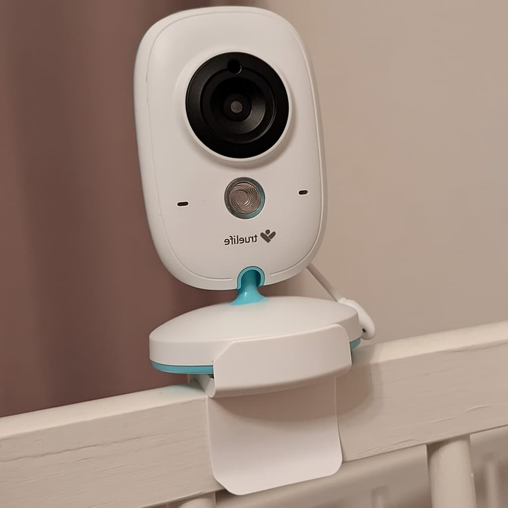Suporte Babá Eletrônica Para Berço Universal Ajustável Monitor Bebê