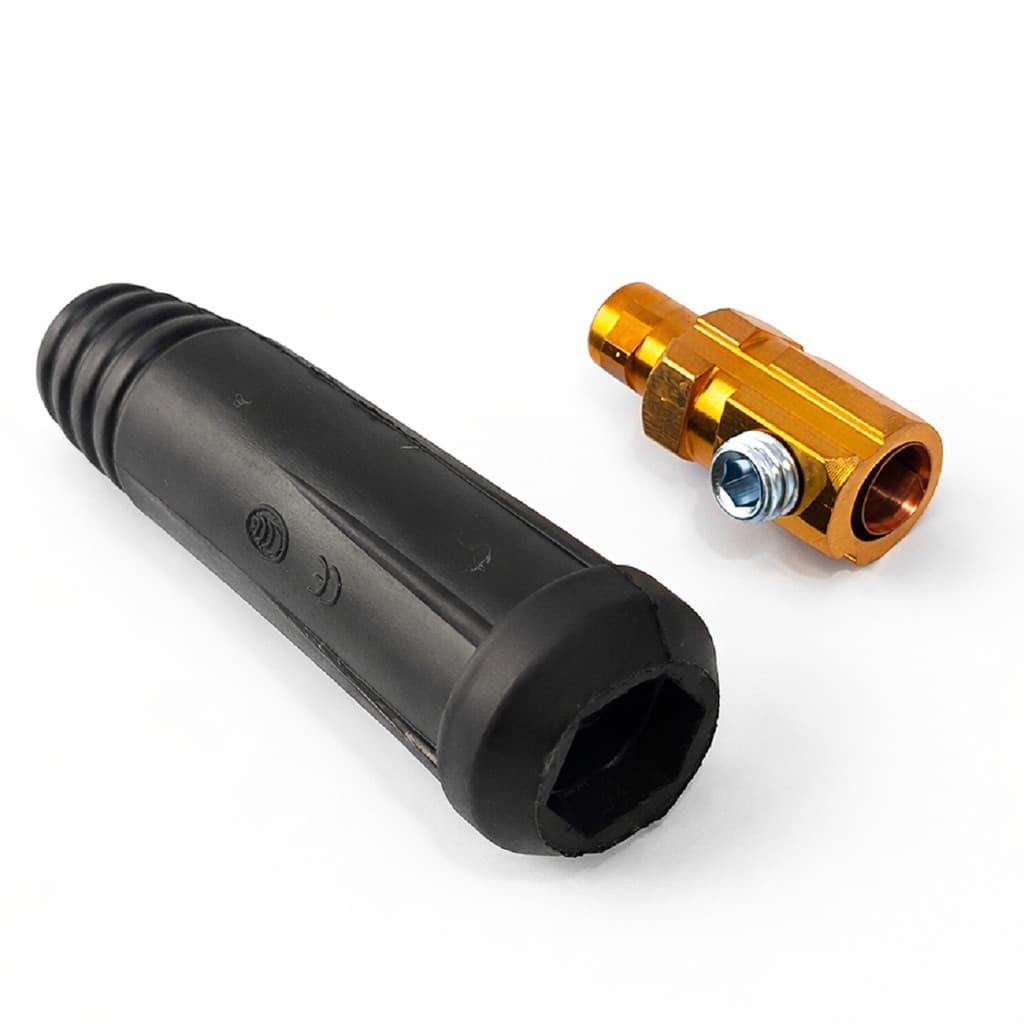 Conector Engate Macho 9mm Para Máquina de Solda Inversora