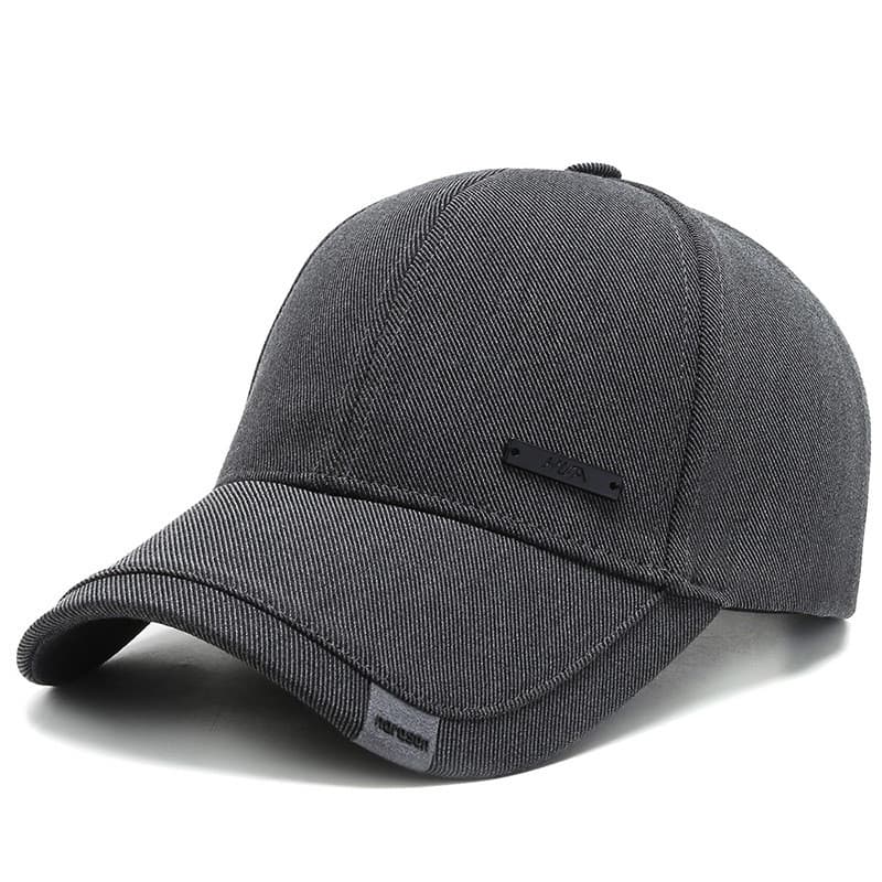 Bonés de Beisebol Masculinos de Algodão, Bonés Estilo Dad Hat, Bonés Snapback, Bonés Trucker Ajustáveis Masculinos