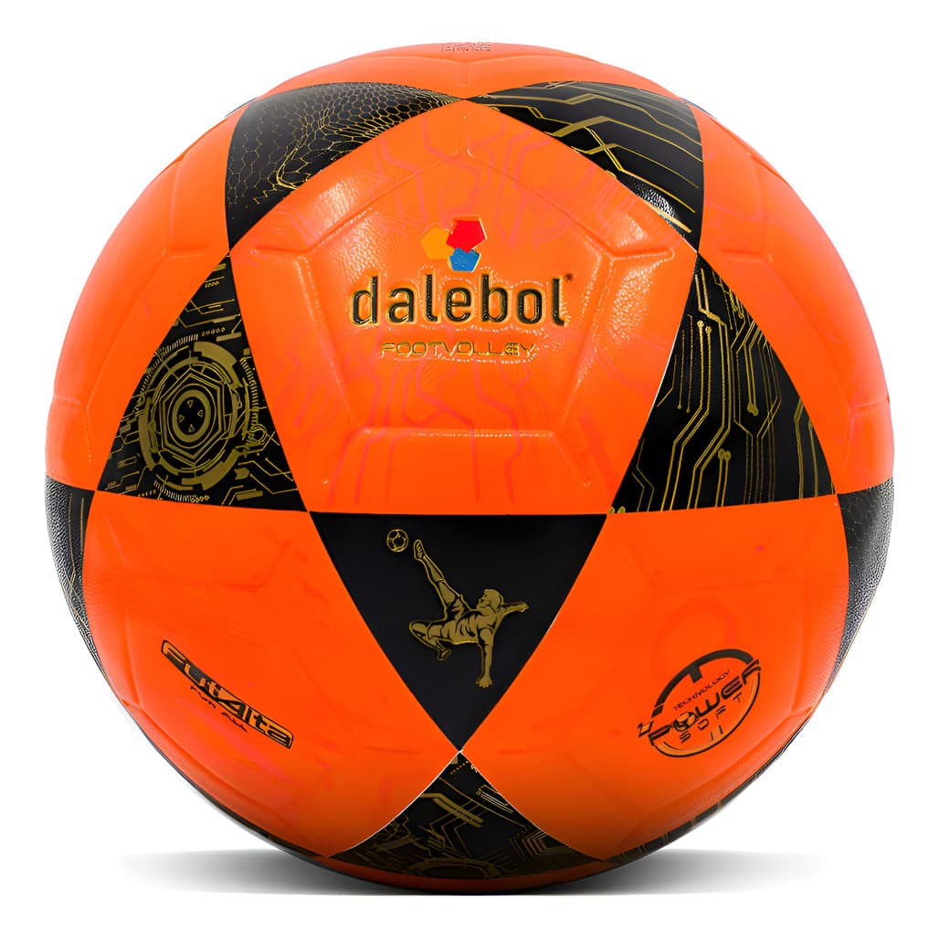Bola Altinha Power Soft Dalebol Tam.5 Praia Cor Laranja