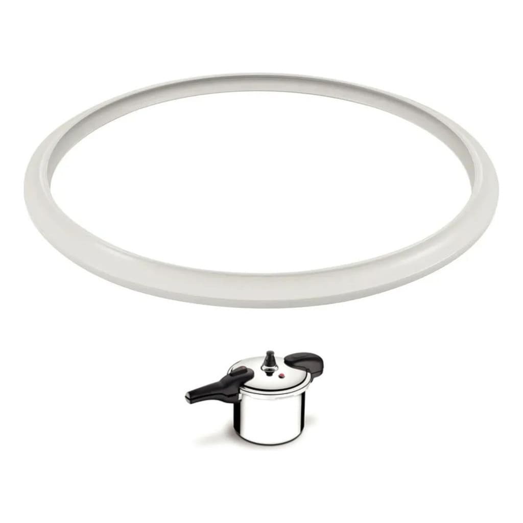 Borracha Panela Pressão Tramontina Valência 4,5l 20cm Cristal