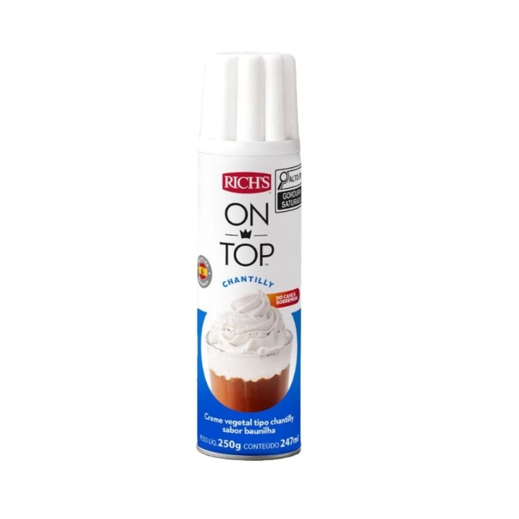 Creme Chantilly Richs Spray 250g - On Top