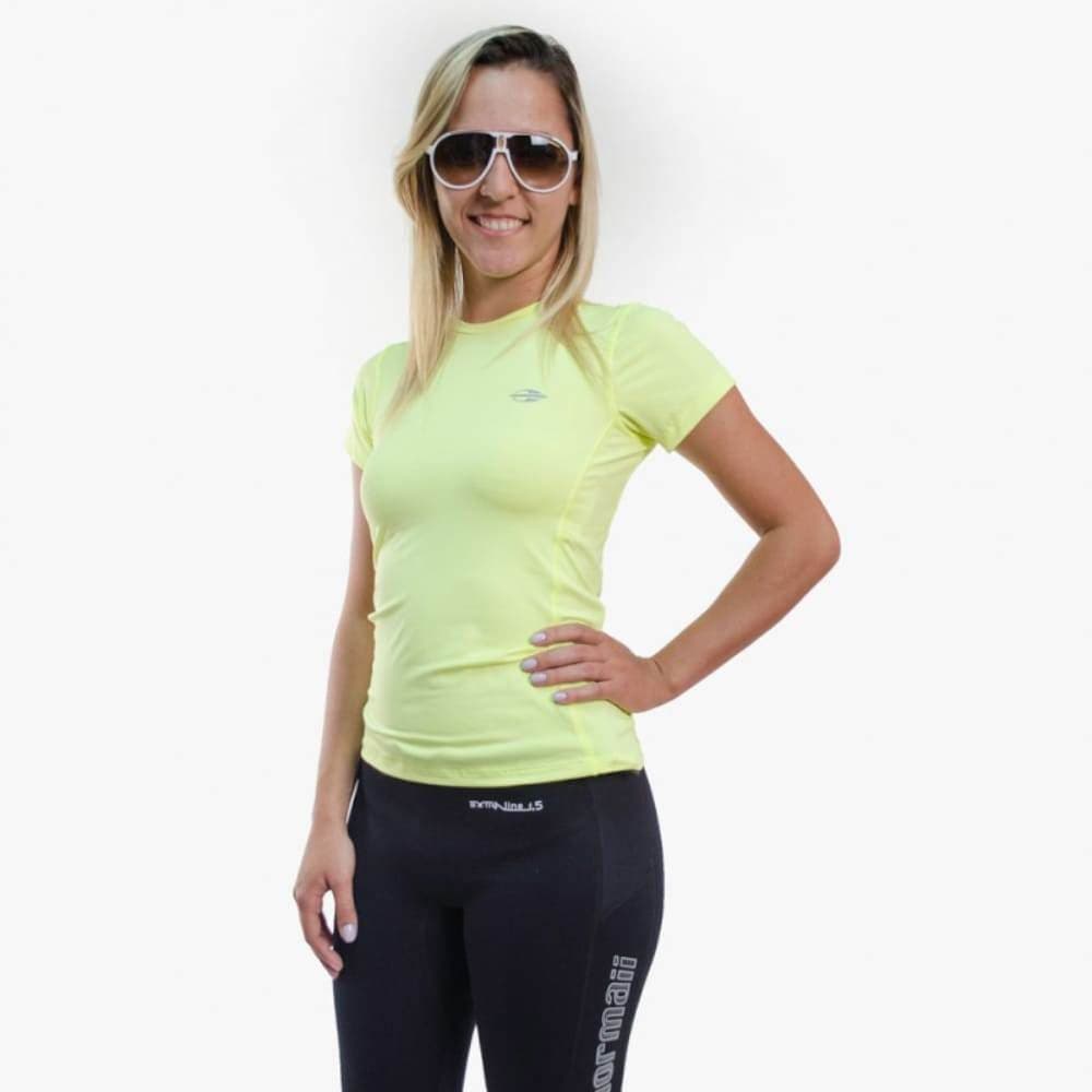 Camisa Manga Curta De Poliamida Feminina UV50+ Mormaii