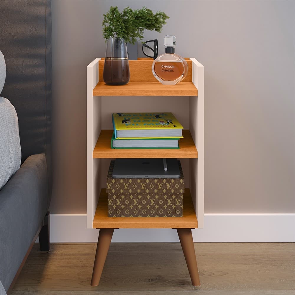 Mesa de Cabeceira Criado Lateral Cama Quarto Nicho PORTA CELULAR COM VARIAS CORES