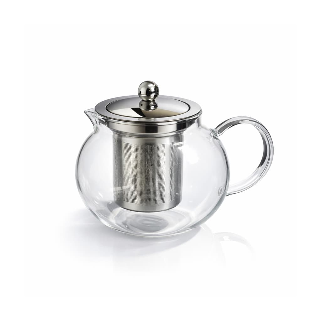Chaleira Vidro Borossilicato Com Filtro Inox Coziness 650ml