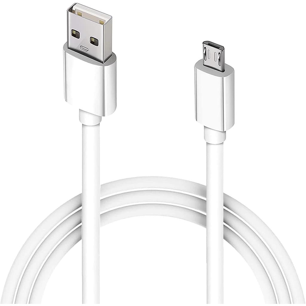 Cabo Carregador E Dados Micro Usb V8 1m Branco