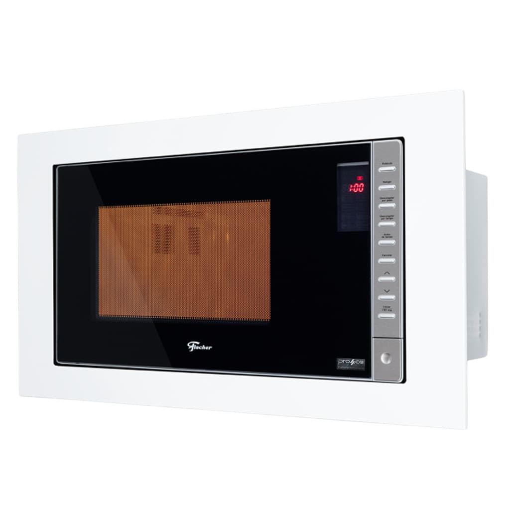 Micro-ondas de Embutir Fischer Fit Line 25L Branco