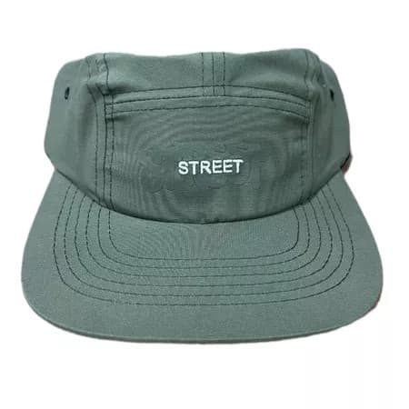 Boné Fitão Premium Aba Reta Street Verde