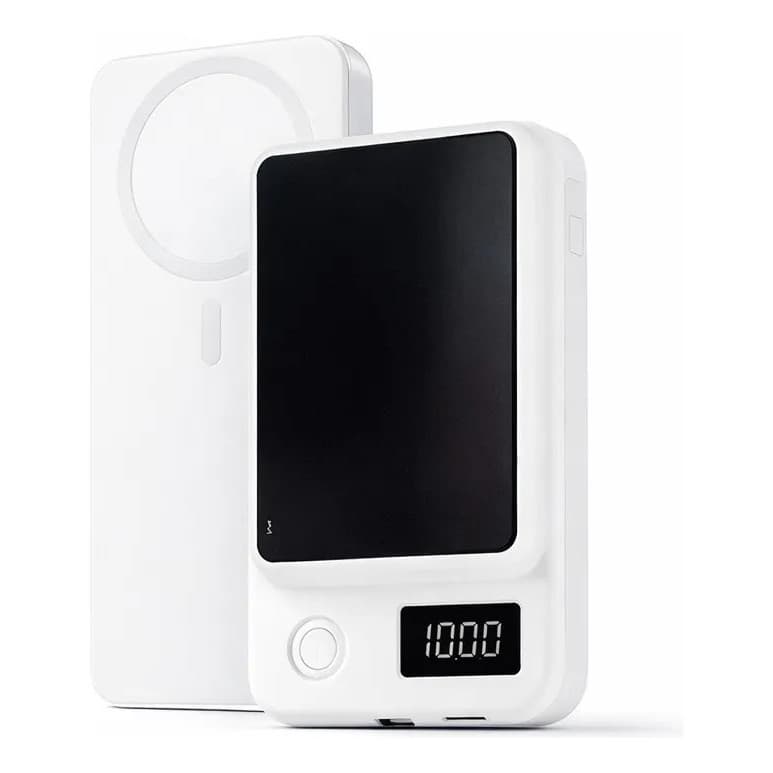 Carregador Portátil Power Bank 10000mah 22,5w Carga Rápida Branco