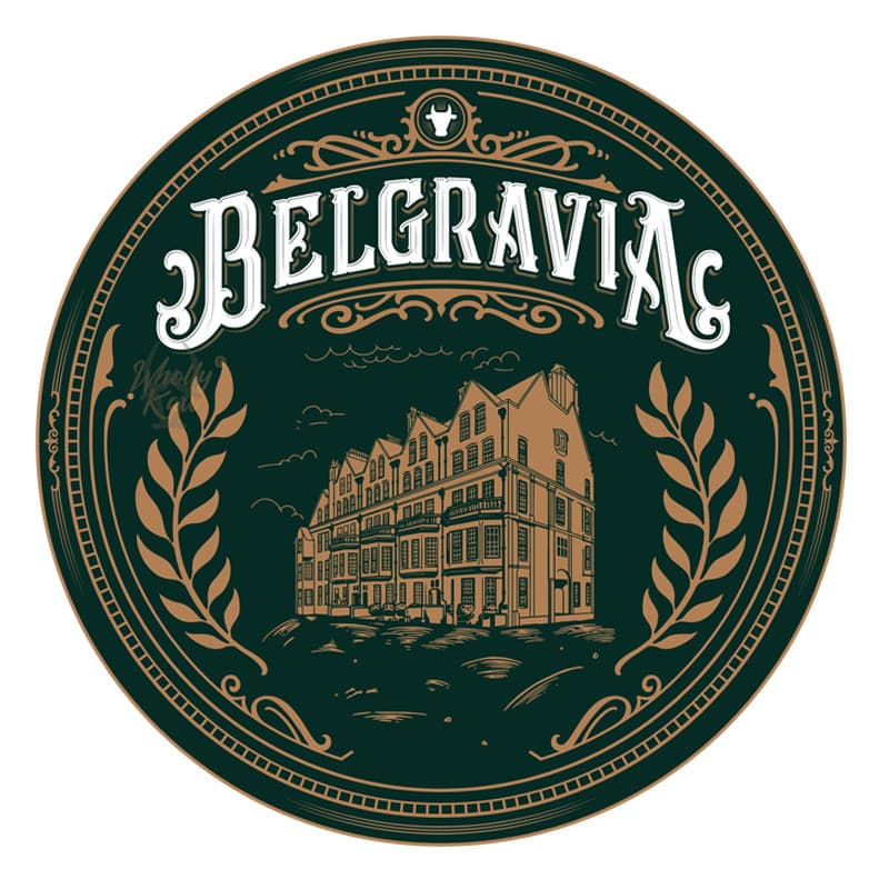 Sabor de barbear Dishi WK Belgravia Sabonete masculino espuma