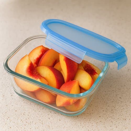 Pote Retangular Hermético Vidro 370ml Armazenamento Seguro Conservação Alimentos Transparente Durável
