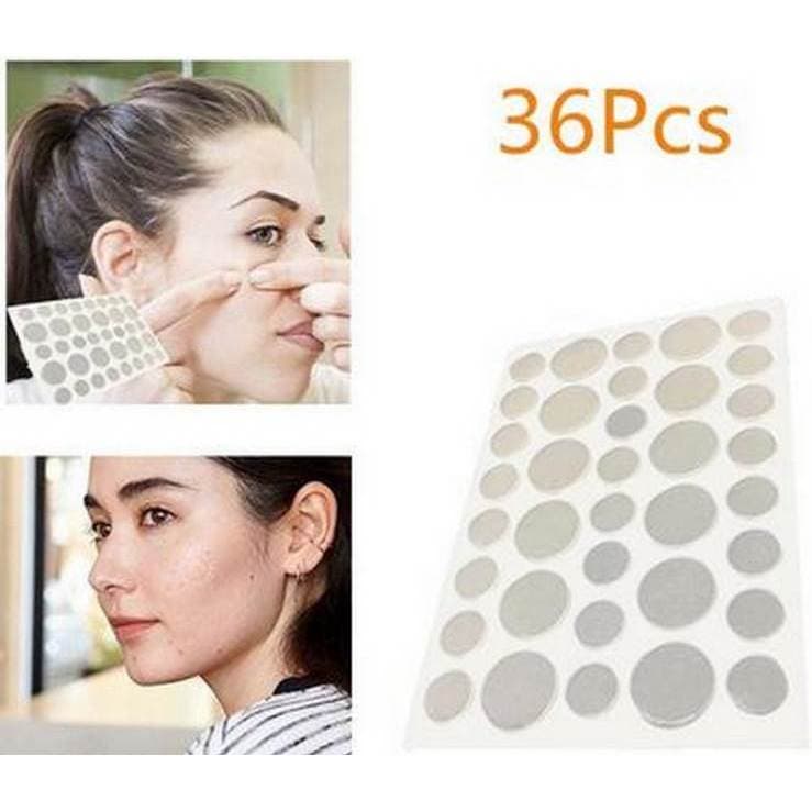 24 Patches 36 partículas de água coloidal acne remendo invisível transparente acne remendo acne