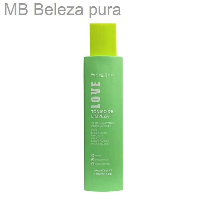 (V)Tônico Facial De Limpeza Max Love 290ml - NOVA EMBALAGEMH96I