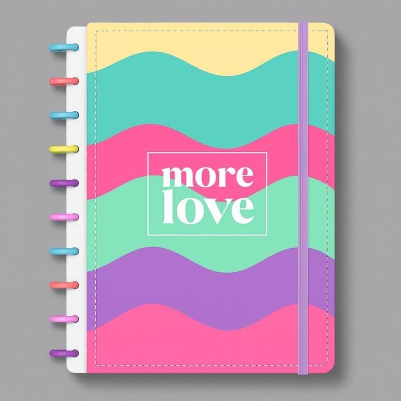 Caderno De Disco Médio Frases Motivacionais