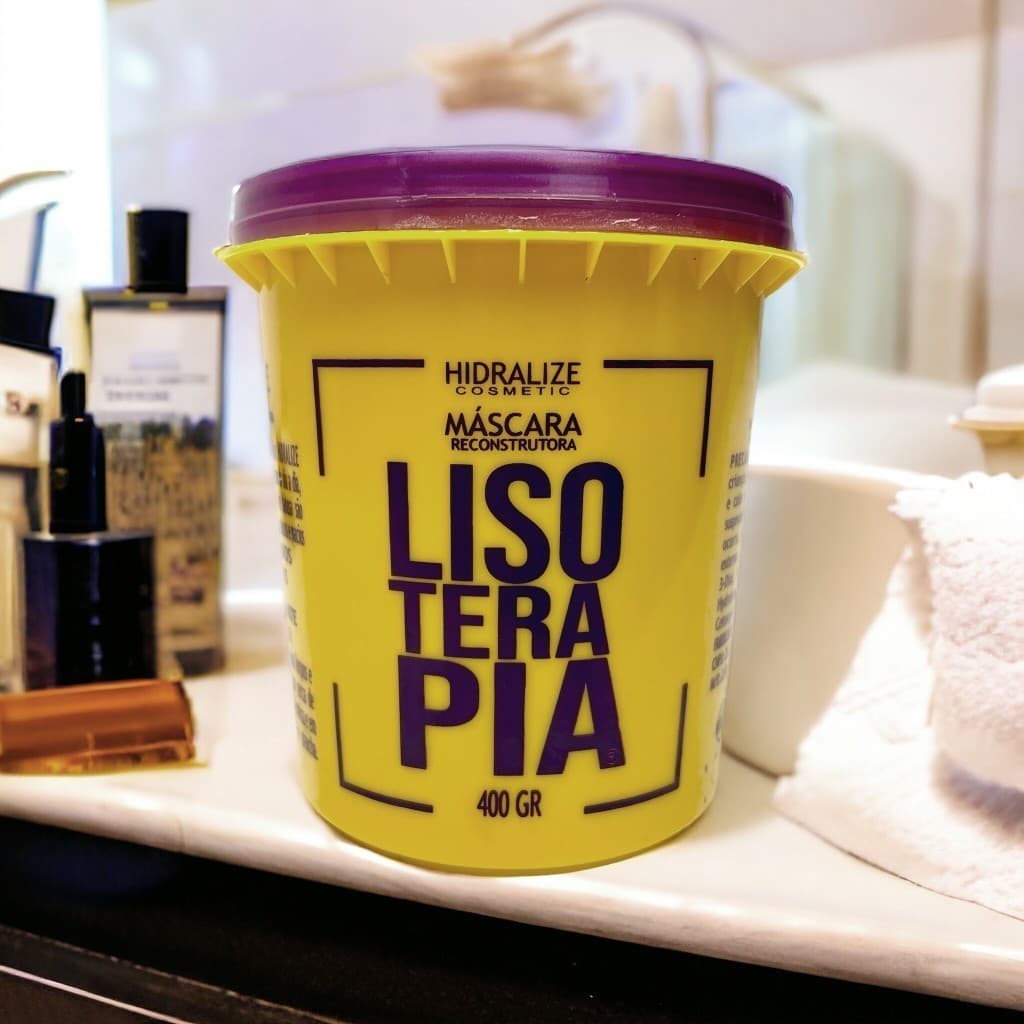 Mascara De Hidratacao E Fortalecimento Capilar Lisoterapia Hidralize 400g Reconstrucao Nutricao