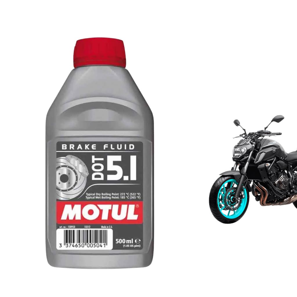 Fluido De Freio Dot 5.1 Sintético Brake Fluid 500ml Motul 100%