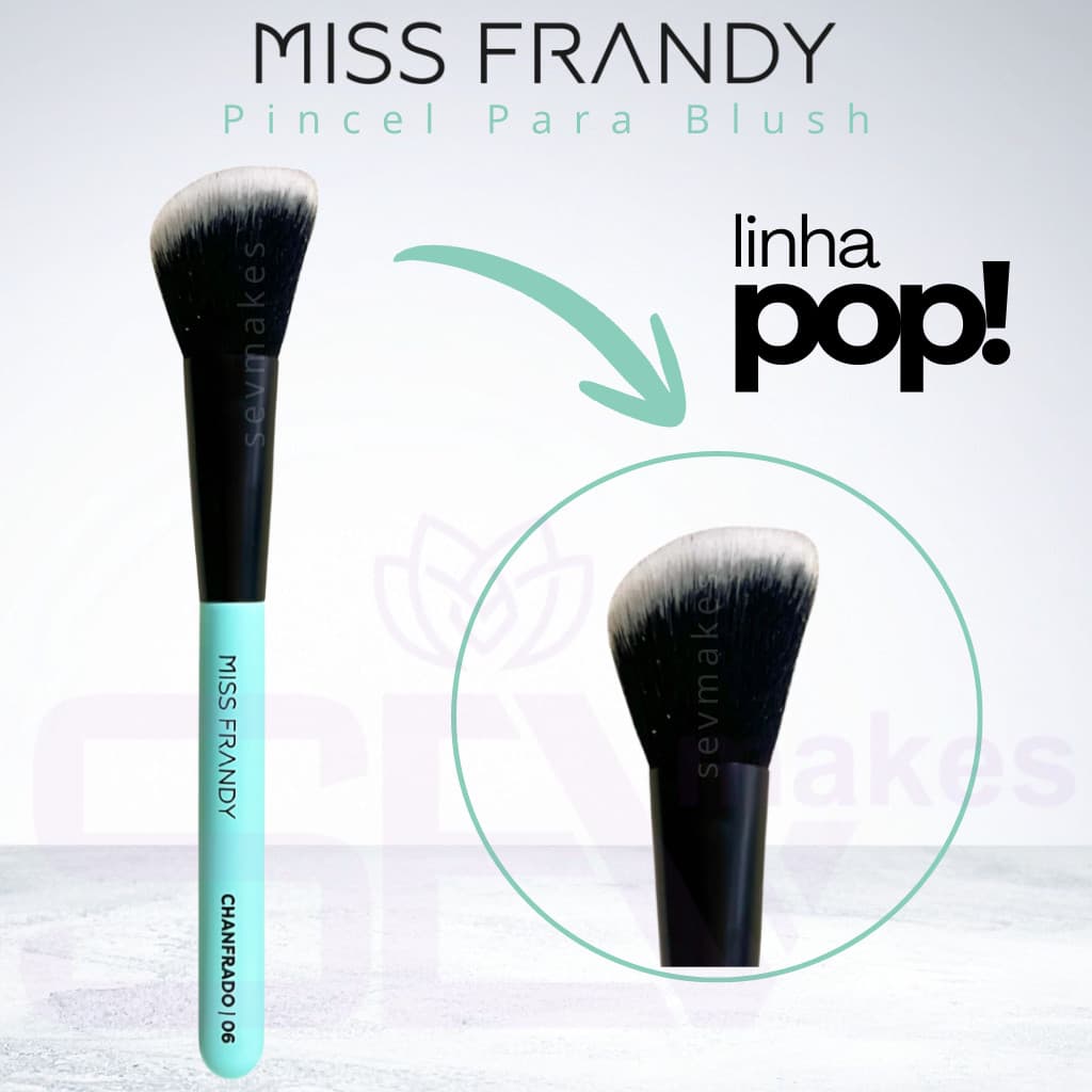 Pincel Para Blush Linha Pop - MISS FRANDY