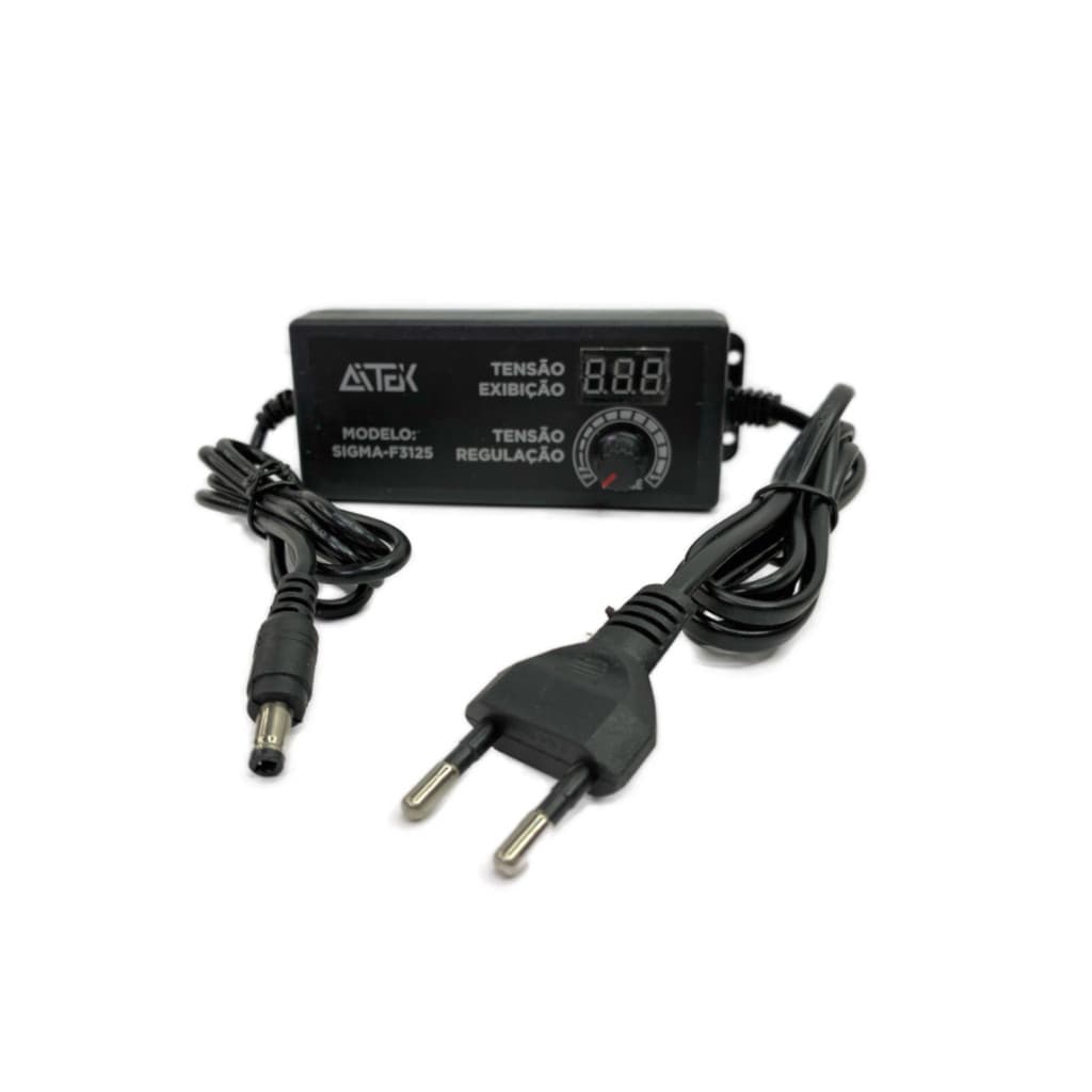 Fonte Universal Regulavel 3v a 12v 5a 60w 4,5v 6v 9V P4