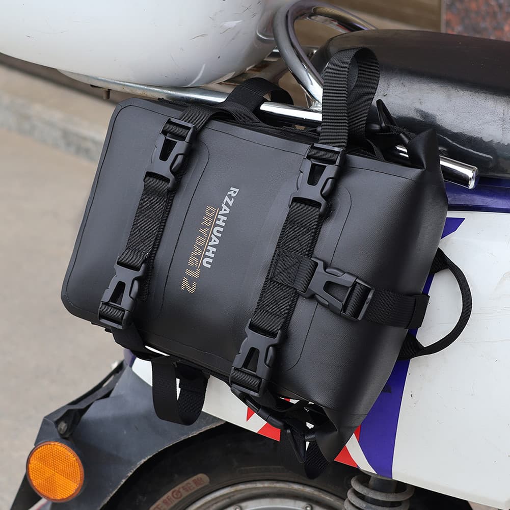Assento Pára-Choques Saco Multifuncional De Da Motocicleta À Prova Dwaterproof Água Bolsa De Ombro Lateral Grande Capaci