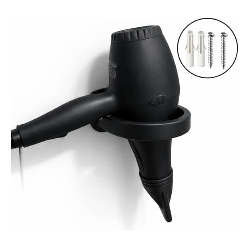 Suporte De Parede Para Secador De Cabelo Universal + parafusos + Brinde Surpresa