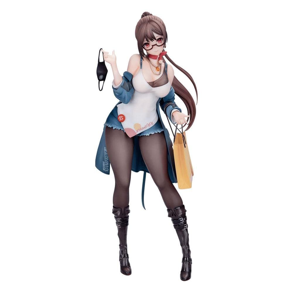 APEX × XIAMI figura comemorativa de 4 anos  
Versão Azul 1/7 escala em PVC e ABS,  
figura finalizada e pintada.