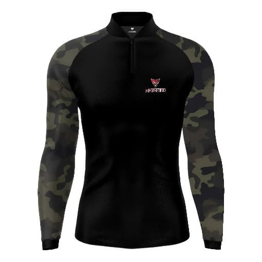 Camisa Pesca Camuflagem Matreiro Personalizada Proteção Uv50