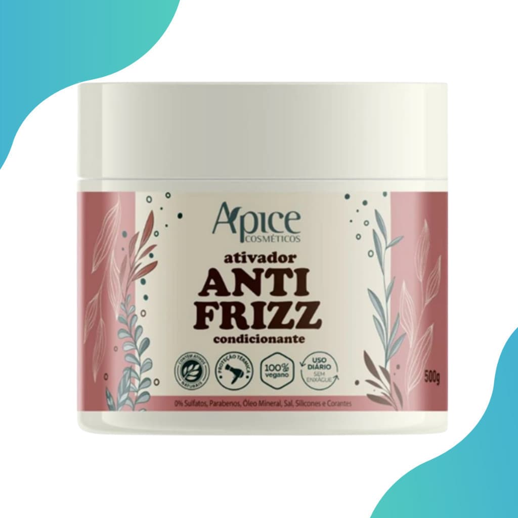Creme Ativador Anti Frizz Condicionante 500g Apice