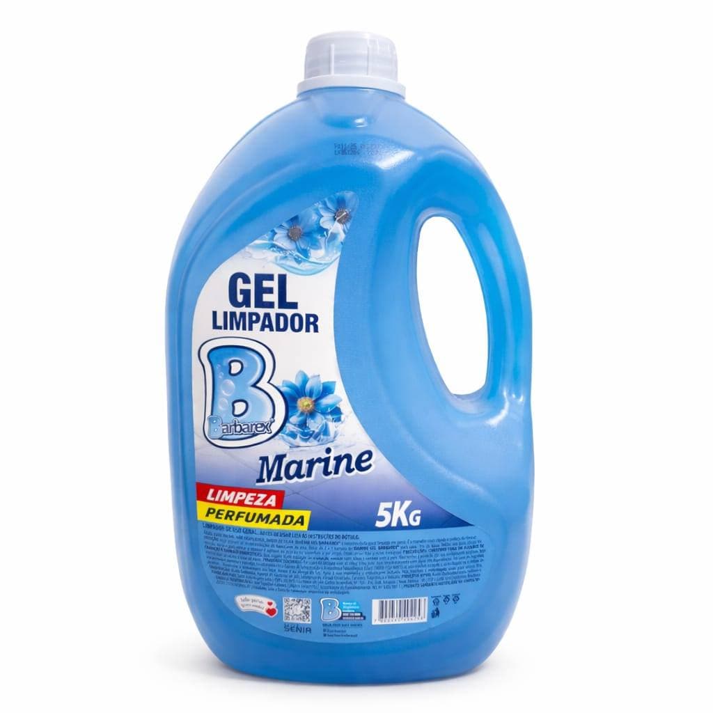 Gel Limpador Desinfetante Limpeza Profunda Multiuso marine casa perfumada 5 litros