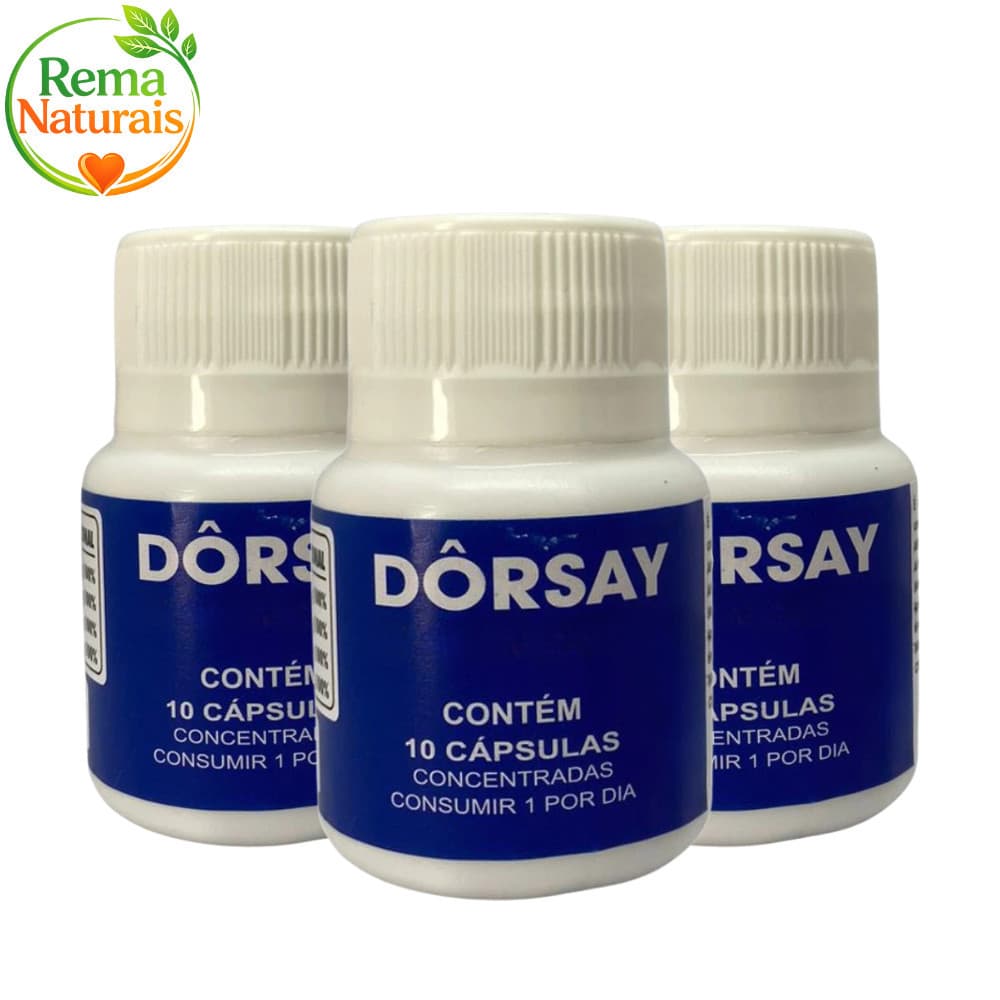 Kit 6 Frascos DORSAY 500mg Original